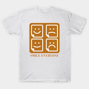 Smile everyday artwork T-Shirt